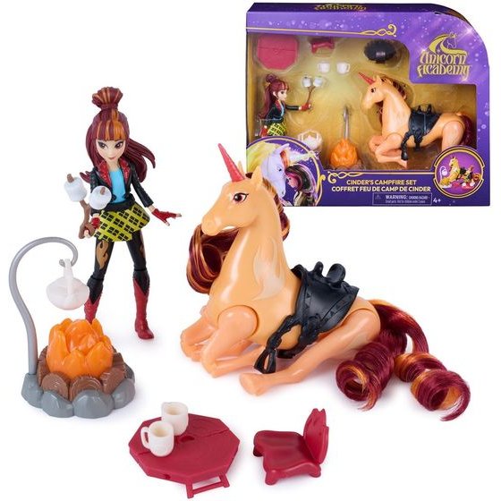 Spin Master Unicorn Academy: Unicorn With features, Glow Magic Skywind (Gems & Wings) (6076377)