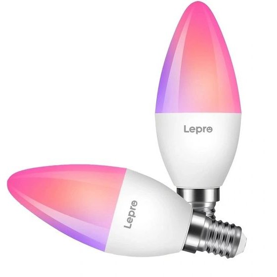 Lepro ��������� Led E14 �� Wi-Fi ��� Bluetooth - (BC1-EU-2-W)