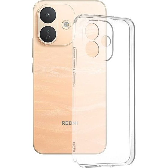 Techsuit - Clear Silicone - Xiaomi Redmi Note 17 Pro 5G - Transparent