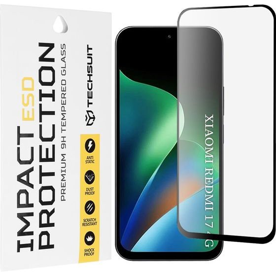 Techsuit - Esd Glass - Xiaomi Redmi 17 4G / Redmi 17 5G - Black