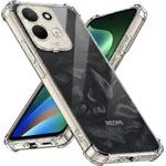 Techsuit - Shockproof Clear Silicone - Xiaomi Redmi 17 4G / Redmi 17 5G - Clear