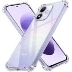 Techsuit - Shockproof Clear Silicone - Xiaomi Redmi Note 17 4G / Redmi Note 17 5G - Clear