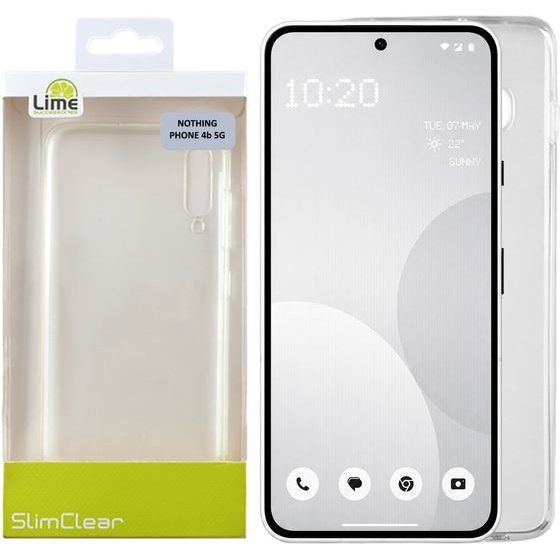 Lime Successories Lime Slimclear Tpu ���� Nothing Phone 4b 5G 6.77in Camera Guard �������