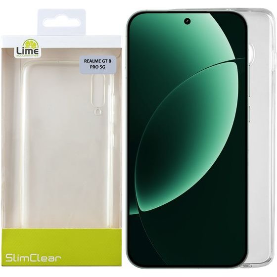 Lime Successories Lime Slimclear Tpu ���� Realme Gt 8 Pro 5G 6.79in Camera Guard �������