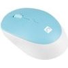 Natec Harrier 2 Silent Wireless Mouse 1600 Dpi Bluetooth 5.1 - White-Blue - (NMY-1963)