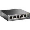 TP-Link 5-Port Gigabit Desktop Poe Switch With 4-Port - (TL-SG1005P)