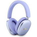 Guess Metallic Script Logo Enc Wireless Headphone Purple - (GUBHP10HMBSU)