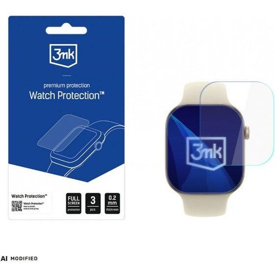 3MK Arc Watch Fullscreen Protective Film For Apple Watch 12 42mm