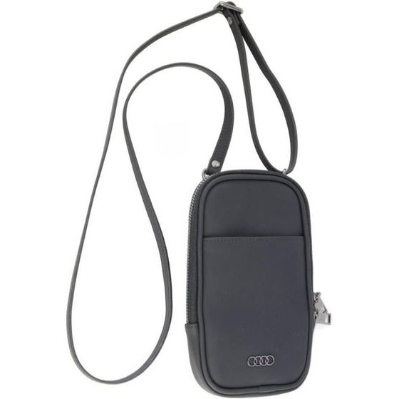 Audi Phone Bag Gt Microfiber Black - (AU-PP-SL-GT/D1-BK)