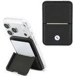 BMW Wallet Carbon Metal Logos Magsafe Black - (BMOWMCS26PTKLK)