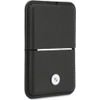 BMW Wallet Carbon Metal Logos Magsafe Black - (BMOWMCS26PTKLK)