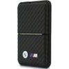 BMW Wallet M Carbon Metal Logos Magsafe Black - (BMOWMCS26PCILK)