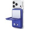 BMW Wallet M Carbon Metal Logos Magsafe Blue - (BMOWMCS26PCILB)
