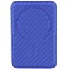 BMW Wallet M Carbon Metal Logos Magsafe Blue - (BMOWMCS26PCILB)