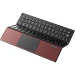 SODI Wireless Keyboard With Touchpad ZO1T Tri-Fold Bluetooth Red - (B2.018648)