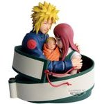 Banpresto: Naruto 72 Series - Minato & Naruto & Kushina Figure (13cm) (71473)