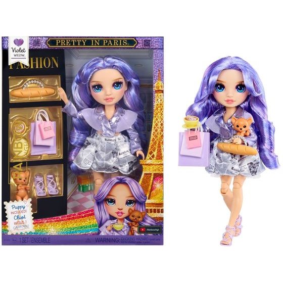 MGA Rainbow High: Pretty In Paris - Violet Willow (248798)
