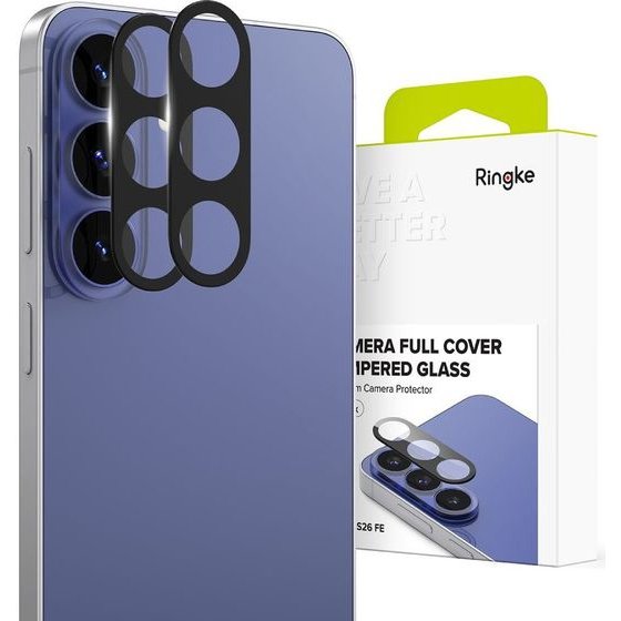 Ringke Oslona Aparatu Camera Full Cover 2-Pack Galaxy S26 Fe BLACK