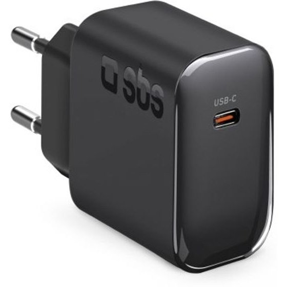 SBS Travel Charger Pd 45W Black - (TETR1CPD45)