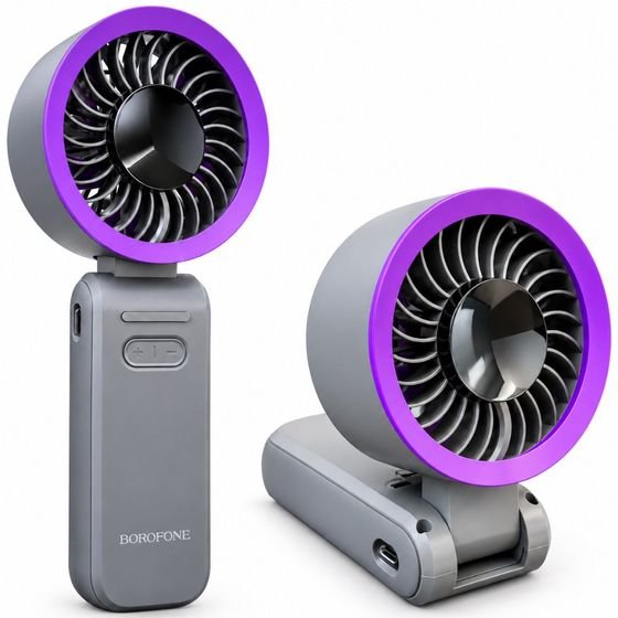 Borofone ������� ����������������� ����������� 3600mAh 3 ��������� ���� ��� Led ������� ��������� ���� - (DBF08 Cool)
