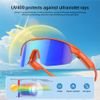 BlackView BT6.0 Cycling Smart Glasses UV400 Protection IP54 Orange - (D3-O)