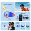BlackView BT6.0 Cycling Smart Glasses UV400 Protection IP54 Orange - (D3-O)