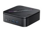 BlackView Mini Pc 6-Core Amd Ryzen 5 7530U 16GB DDR4 512GB 2xM.2 2280 Nvme Triple 4K Display Win 11 Pro Black - (MP100PRO-R5-7530U-16512-B)