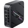BlackView Mini Pc 6-Core Amd Ryzen 5 7530U 16GB DDR4 512GB 2xM.2 2280 Nvme Triple 4K Display Win 11 Pro Black - (MP100PRO-R5-7530U-16512-B)