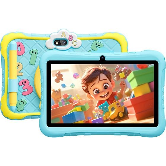 BlackView QUAD-Core Kid Tablet 7-Inch (2GB+32GB) Wifi Android 11 Dreamland Blue - (LINK-LITE-KIDS-DB)