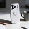 Case For Iphone 18 Pro / 17 Pro Silicone Ring Silver OEM