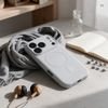 Case For Iphone 18 Pro Max / 17 Pro Max Silicone Mag Cover Compatible With Magsafe (Camera protection) Silver OEM