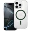 Case For Samsung S26 Fe / S25 Fe Dark Drop Glue Colorful Ring Mag Cover Compatible With Magsafe Dark Green OEM