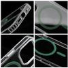 Case For Samsung S26 Fe / S25 Fe Dark Drop Glue Colorful Ring Mag Cover Compatible With Magsafe Dark Green OEM