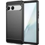 Techsuit - Carbon Silicone - Sony Xperia 10 Viii - Black