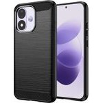 Techsuit - Carbon Silicone - Xiaomi Redmi Note 17 4G / Redmi Note 17 5G - Black
