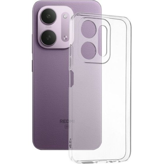 Techsuit - Clear Silicone - Xiaomi Redmi 17C 5G - Transparent