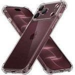 Techsuit - Shockproof Clear Silicone - Iphone 18 Pro Max / Iphone 17 Pro Max - Clear