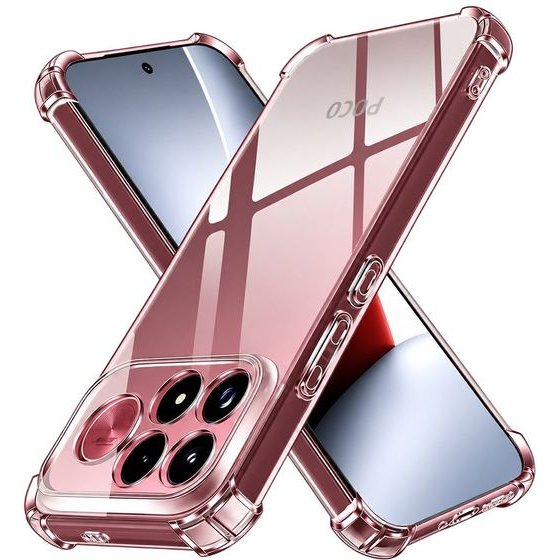Techsuit - Shockproof Clear Silicone - Xiaomi Poco F9 Ultra - Clear