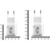 Lime Successories Lime USB-C Gan Pd 3.2 Avs Hyper Fast Travel Qc 3.2 LCC120W 5V-9V 4A/ 12V 5A/ 15V-20V 6A 120W WHITE