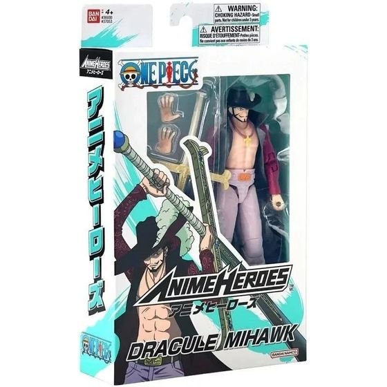 Bandai Anime Heroes One Piece - Dracule Mihawk - (3810)