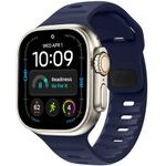 Tech-Protect Silicone Line Apple Watch 8 / 9 / 10 / 11 / 12 / Se / Ultra (44 / 45 / 46 / 49 MM) Atlantic BLUE