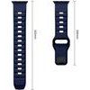 Tech-Protect Silicone Line Apple Watch 8 / 9 / 10 / 11 / 12 / Se / Ultra (44 / 45 / 46 / 49 MM) Atlantic BLUE