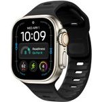 Tech-Protect Silicone Line Apple Watch 8 / 9 / 10 / 11 / 12 / Se / Ultra (44 / 45 / 46 / 49 MM) BLACK