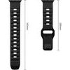 Tech-Protect Silicone Line Apple Watch 8 / 9 / 10 / 11 / 12 / Se / Ultra (44 / 45 / 46 / 49 MM) BLACK