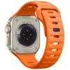 Tech-Protect Silicone Line Apple Watch 8 / 9 / 10 / 11 / 12 / Se / Ultra (44 / 45 / 46 / 49 MM) ORANGE