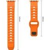 Tech-Protect Silicone Line Apple Watch 8 / 9 / 10 / 11 / 12 / Se / Ultra (44 / 45 / 46 / 49 MM) ORANGE