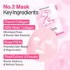 numbuzin No.2 Rose Pdrn Collagen Plumping Sheet Mask - (NUM-33)