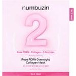 numbuzin No.2 Rose Pdrn Overnight Collagen Mask - (NUM-38)