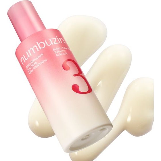 numbuzin No.3 Bifida Bakuchiol Zero Pore Milky Moisturizer - (NUM-30)
