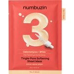 numbuzin No.3 Tingle-Pore Softening Sheet Mask - (NUM-40)
